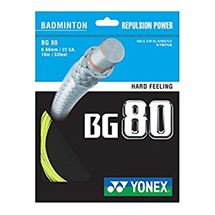 שיזור מחבט בדמינטון בגיד YONEX BG 80 0.68 פיור טניס
