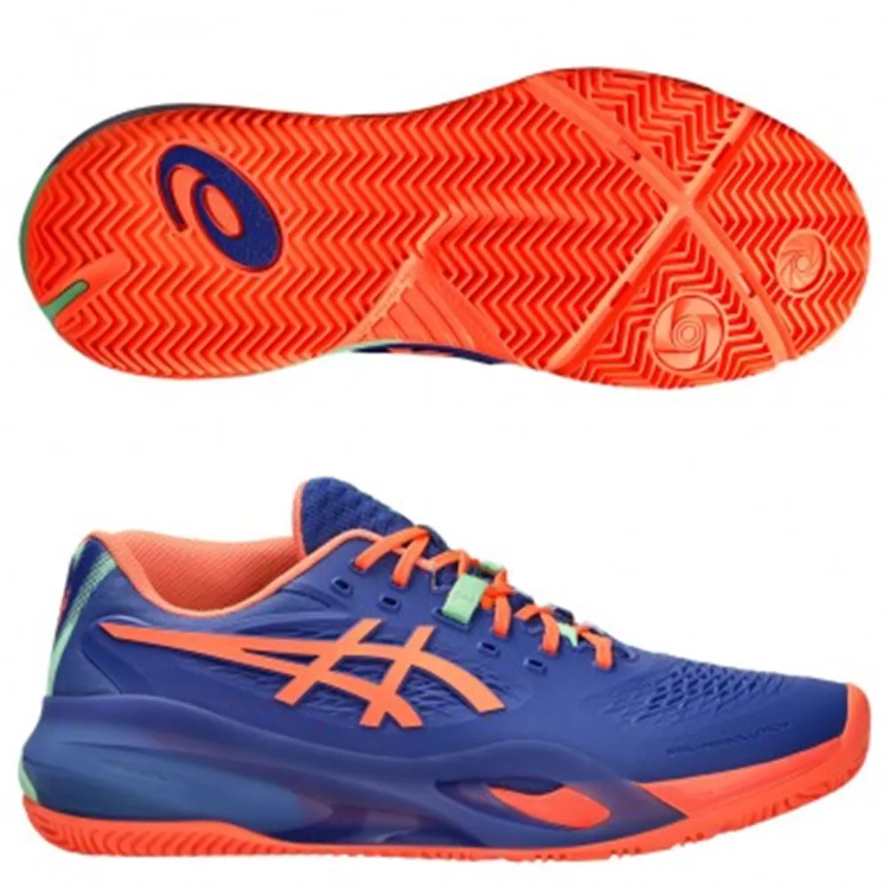נעלי פאדל אסיקס | Asics Gel Resolution X Padel dark cobalt vivid