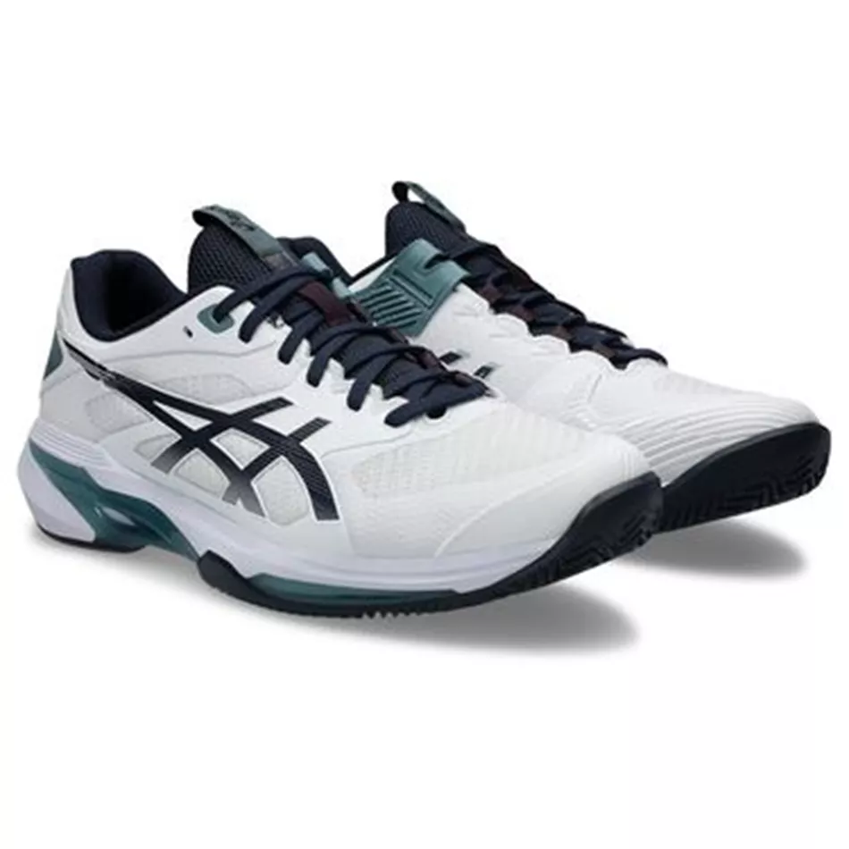 נעלי טניס אסיקס |  ASICS Solution  Speed FF 4 WHITE MIDNIGHT