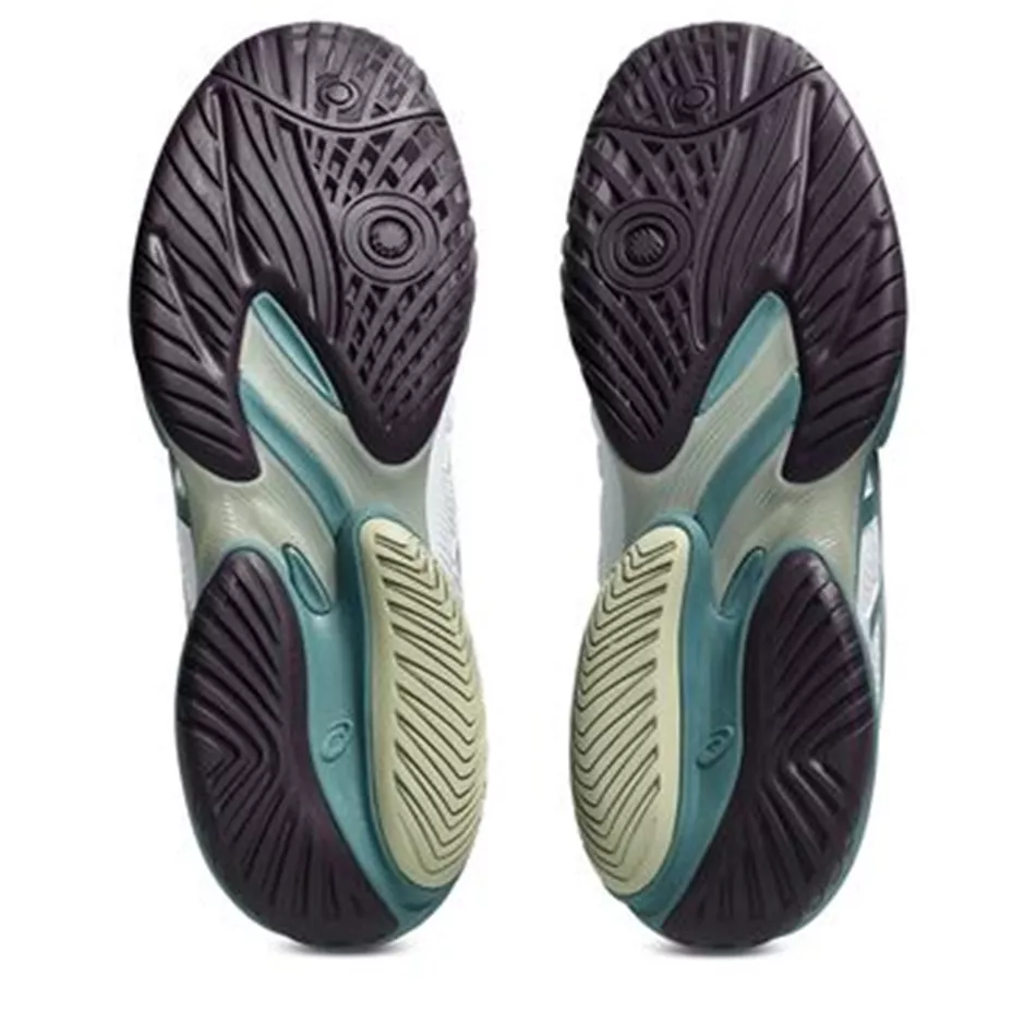 נעלי טניס אסיקס | Asics Court FF 3 WHITE FOGGY TEAL