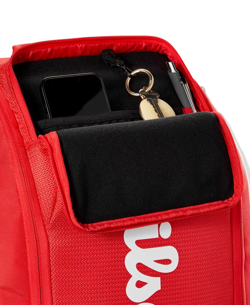 תיק טניס | Super Tour WILSON Red Backpack