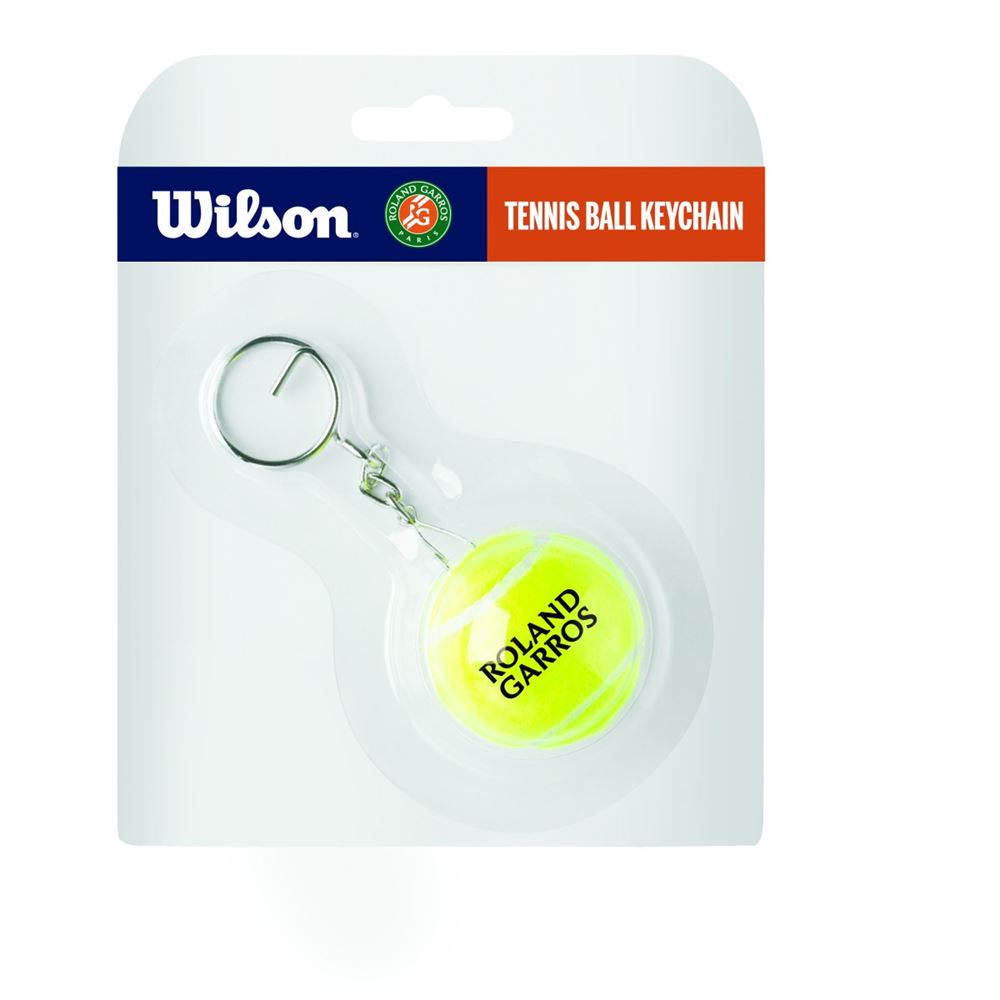 כדור מיני וילסון-Roland Garros Tennis Ball Key Chain