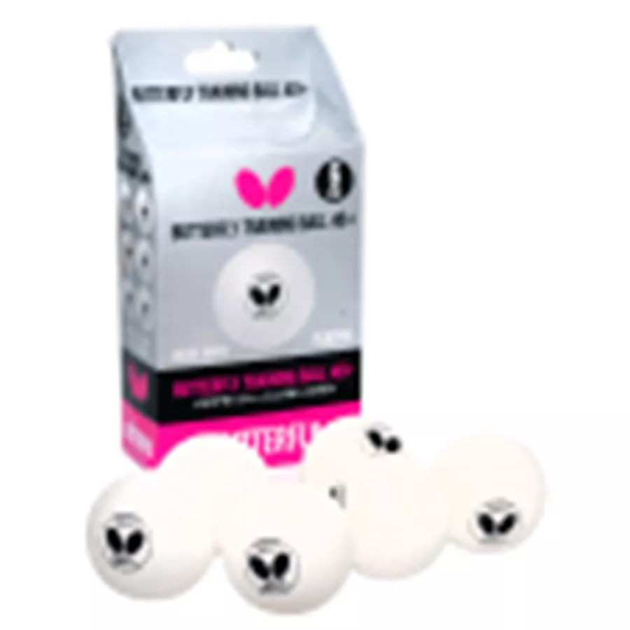 כדורי טניס שולחן | 6 כדורי טניס שולחן לאימון 40+ Butterfly Training Ball