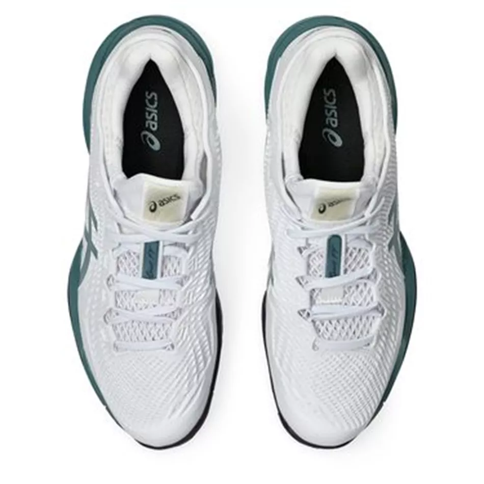 נעלי טניס אסיקס | Asics Court FF 3 WHITE FOGGY TEAL