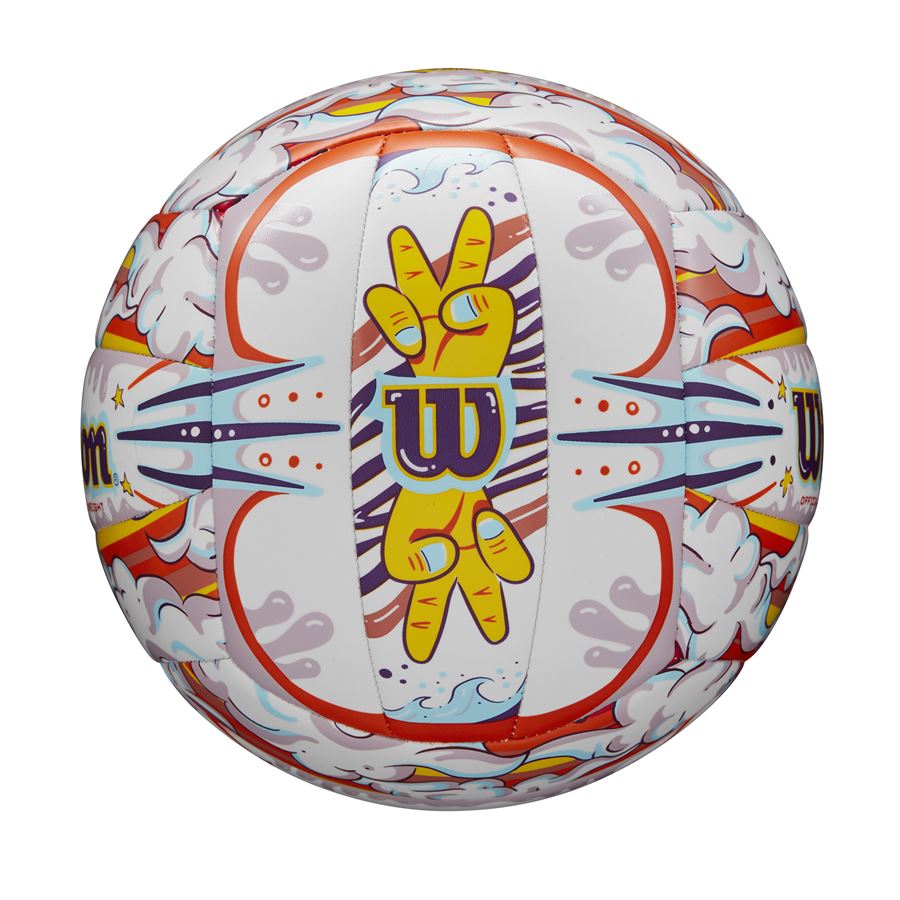 כדורעף | GRAFFITI PEACE VB White/Orange