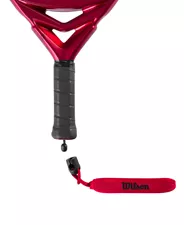 רצועת יד למחבט פאדל  Wrist Cord Solid Braid Red פיור טניס
