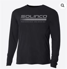 חולצת טניס שרוול ארוך SOLINCO פיור טניס