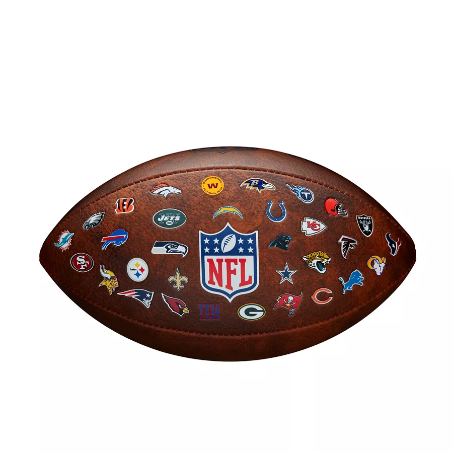 כדור פוטבול ילדים | Nfl Off Throwback 32 Team Logo