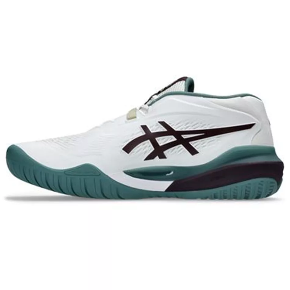 נעלי טניס אסיקס | ASICS GEL-RESOLUTION X White-Saxon Green
