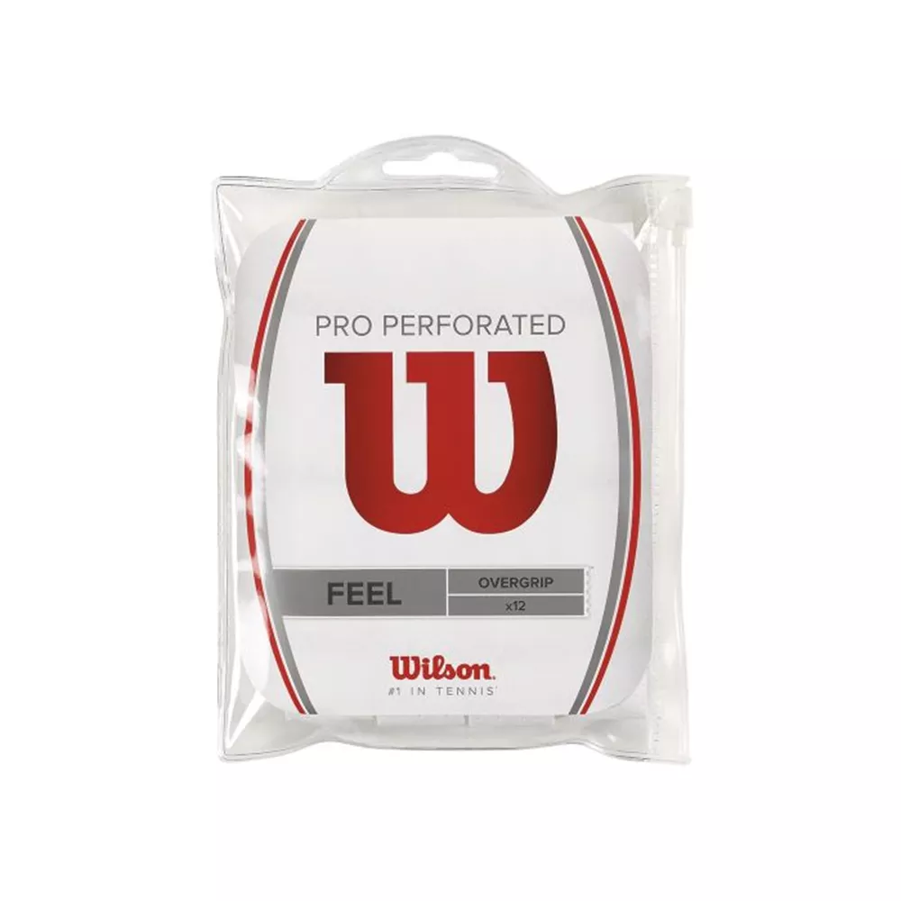 אובר גרים וילסון (מחורר) 12 יח' Wilson Pro Perforated Overgrip