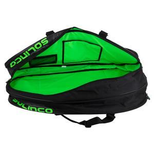 תיק טניס סולנקו| SOLINCO 15-PACK TOUR TEAM TENNIS RACUET BAG BLACK GREEN