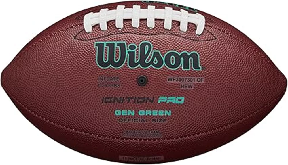 כדור פוטבול וילסון l WILSON NFL Ignition Gen Green Football - Brown, Official Size
