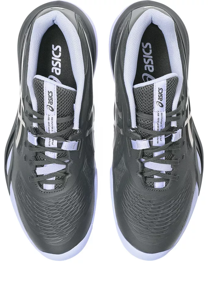 נעלי טניס אסיקס | ASICS GEL-RESOLUTION X GRAPHITE GREY/PURE SILVER