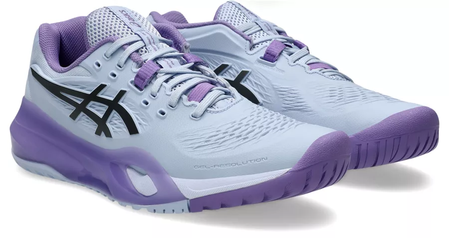 נעלי טניס אסיקס נשים | ASICS GEL RESOLUTUON X BLUE FADE/GUNMETAL
