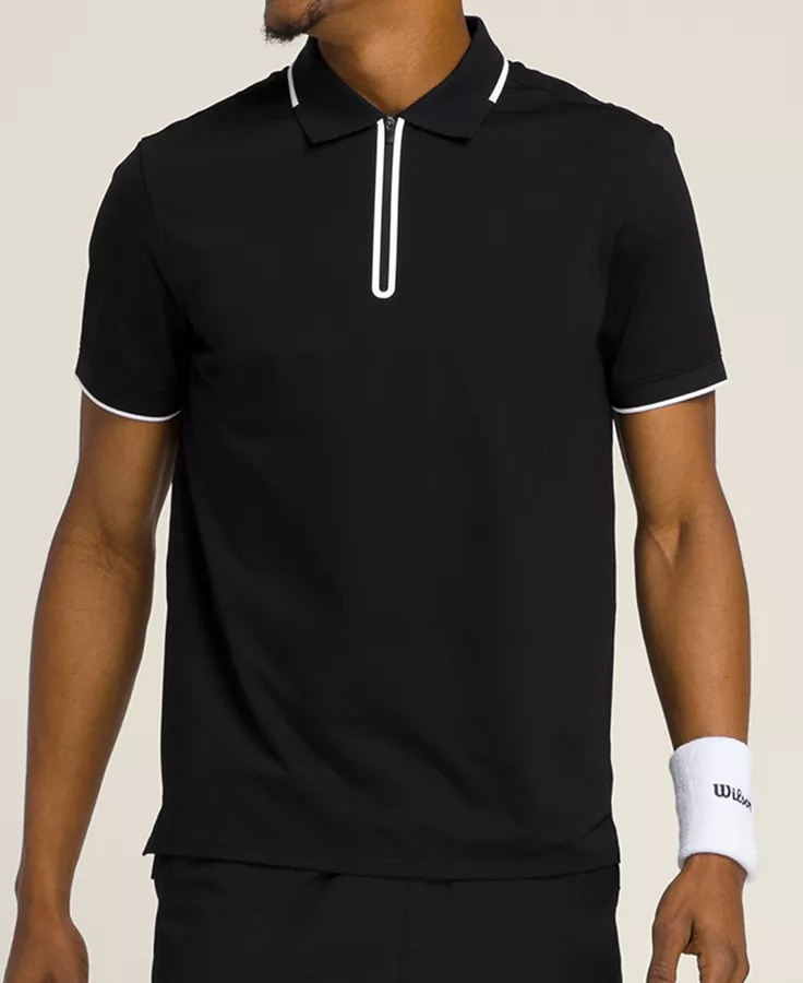 חולצת פולו לגברים | Advantage Zip Polo