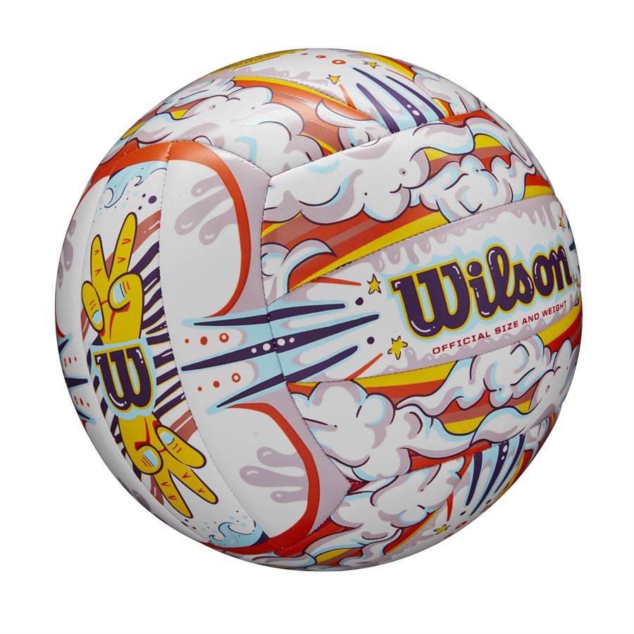 כדורעף | GRAFFITI PEACE VB White/Orange