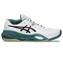 נעלי טניס אסיקס | ASICS GEL-RESOLUTION X White-Saxon Green פיור טניס