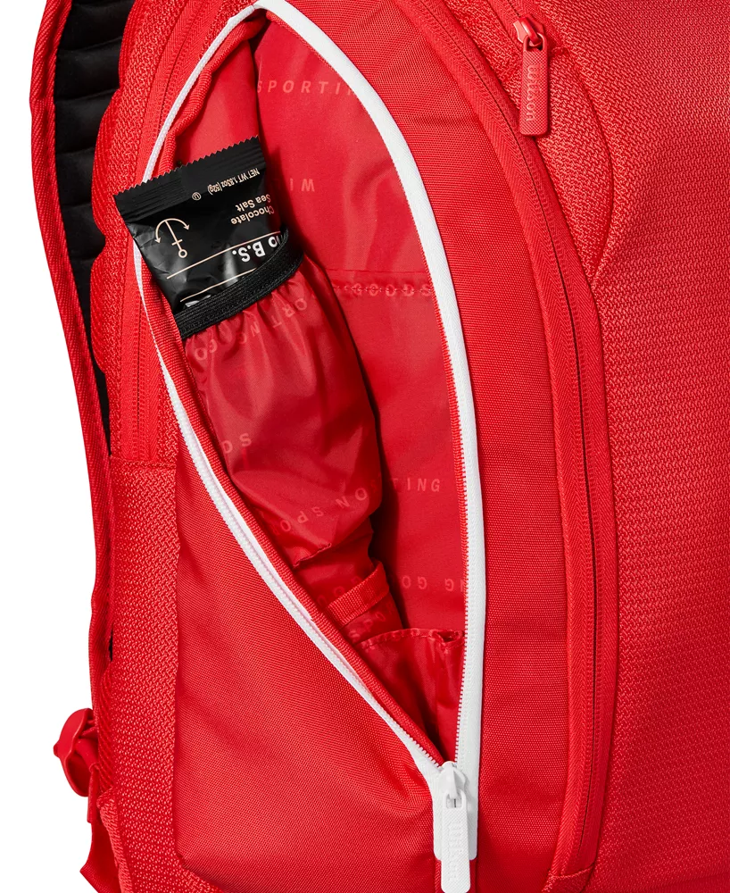 תיק טניס | Super Tour WILSON Red Backpack