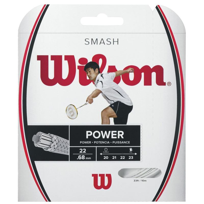 שיזור מחבט בדמינטון בגיד WILSON SMASH 0.68