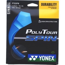 סט גידים |   YONEX POLYTOUR SPIN 1.25 פיור טניס